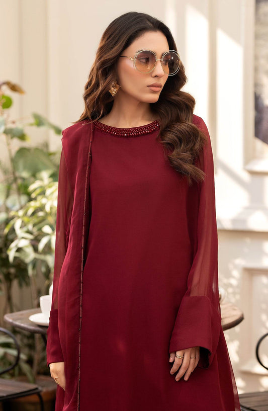 Zevk Babes Hand Embellished Stitched 3pcs - Jotey