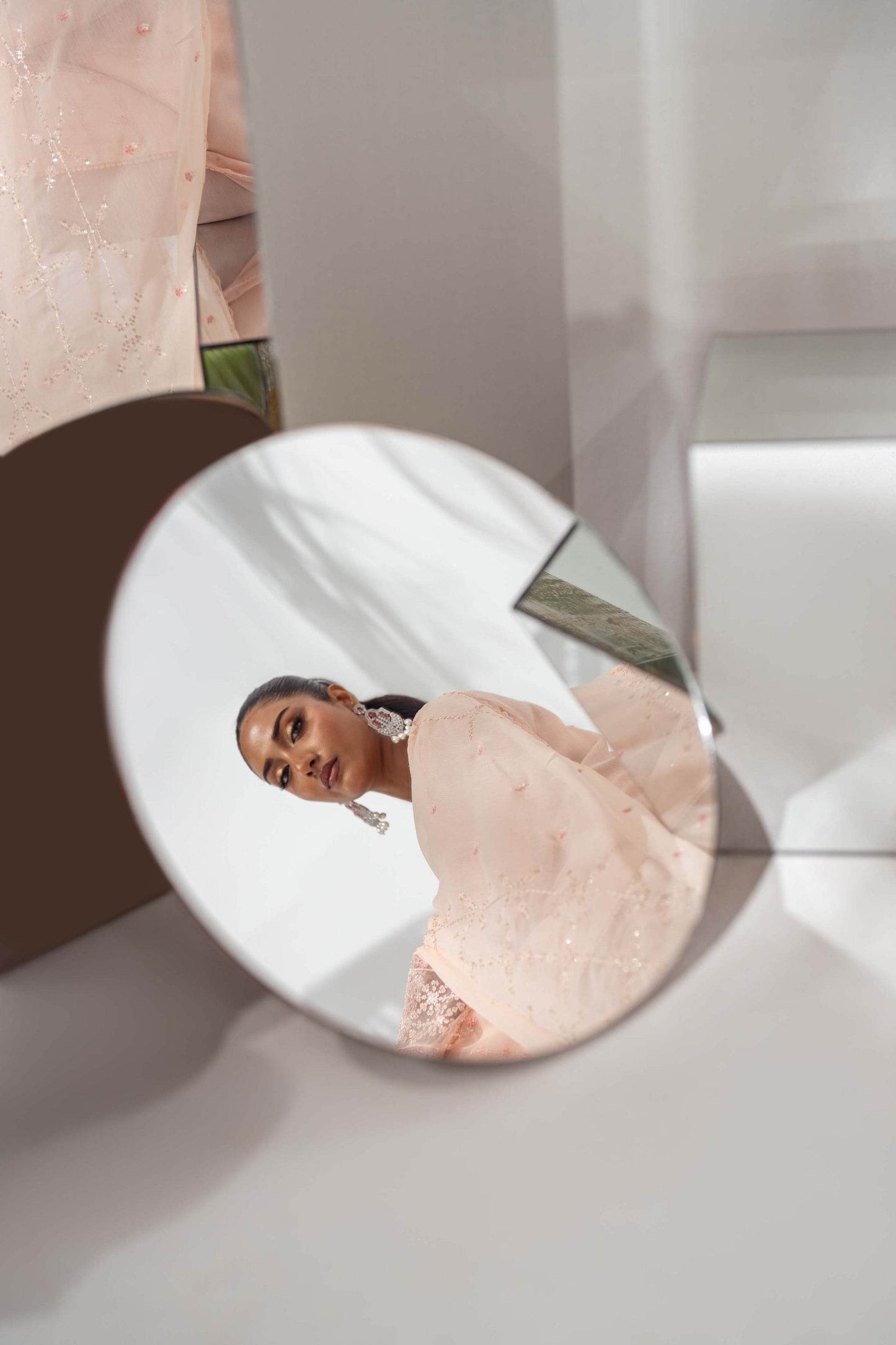 Mehru By Guzel Embroidered Stitched Chiffon 3pcs - Jotey