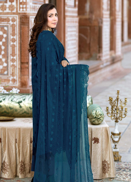 Sonheri By Johra Chikankari Lawn Unstitched 3Pcs