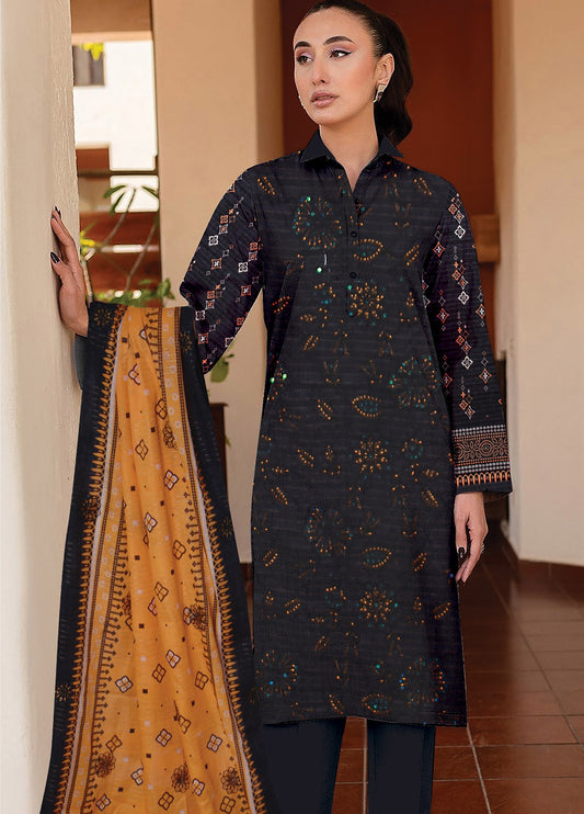 Zeba Summer'02 Embroidered Printed Lawn Unstitched 3pcs