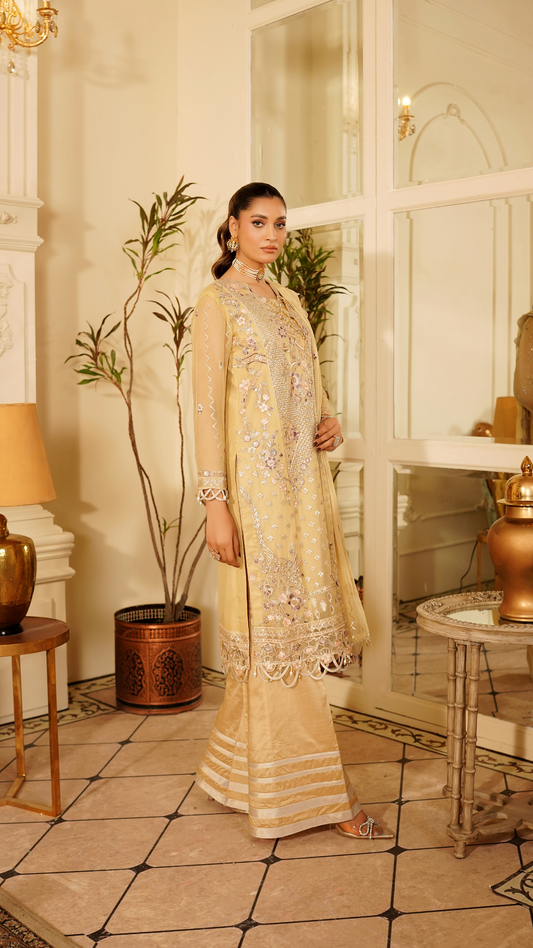 Farmaish By Zebtan Vol 7 Embroidered Chiffon Unstitched 3pcs