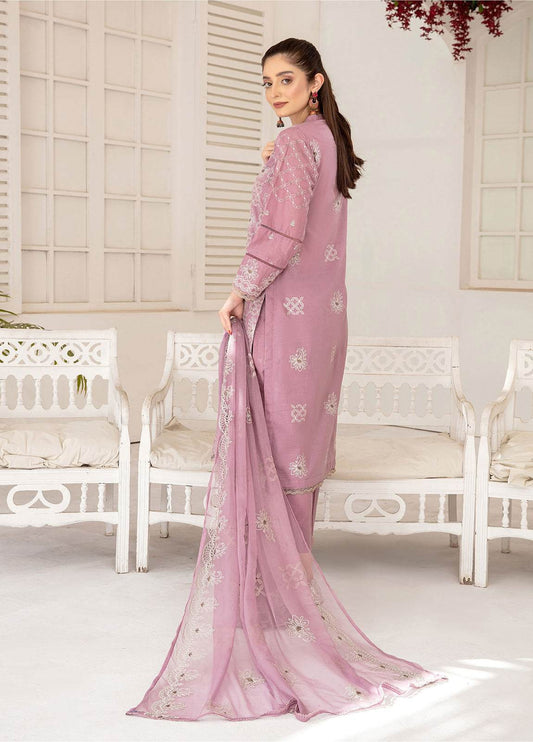 Sherine By Anaya Hoor Embroidered Lawn Unstitched 3pcs - Jotey