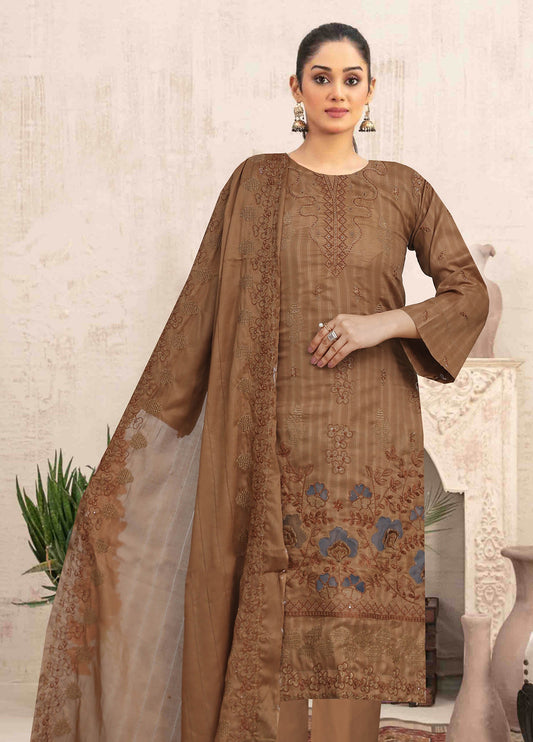 Singhar Vol-02 Embroidered Lawn Unstitched 3pcs