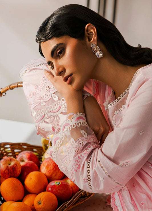 Zellbury Chikankari Embroidered Lawn Unstitched 3Pcs