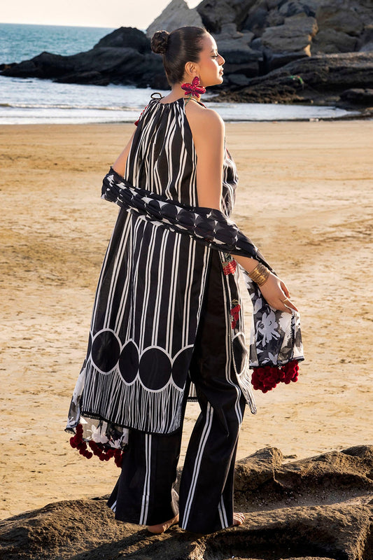 Tangerine By Gul Ahmed Embroidered Printed Summer Lawn'25 Unstitched 3pcs