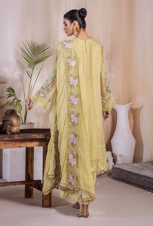 Riwayat By ZA Clothes Embroidered Stitched 3pcs - Jotey