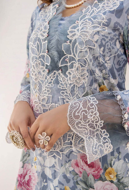 Adan's Libas Prints Unstitched Lawn 3 Piece - Jotey