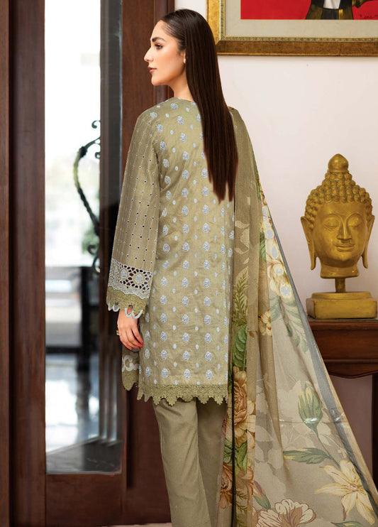 Alyana by Johra Chikankari Lawn Unstitched 3Pcs