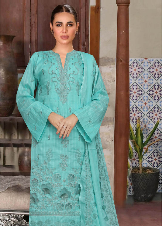 Singhar Vol-02 Embroidered Lawn Unstitched 3pcs