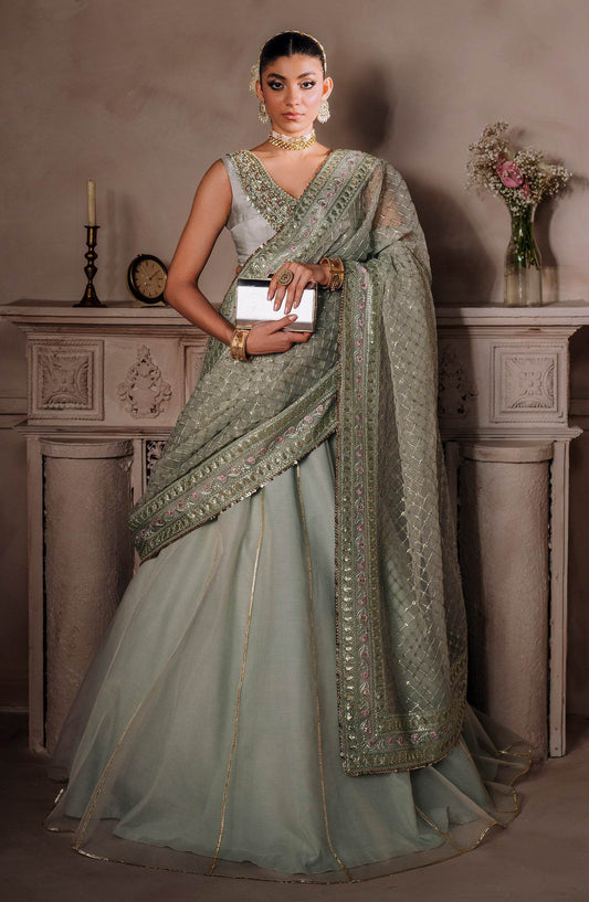 Zevk By Bushra Paracha Luxury Unstitched 3pcs - Jotey