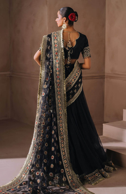 Zevk By Bushra Paracha Luxury Unstitched 3pcs - Jotey