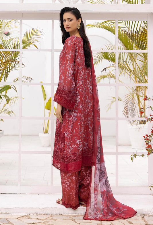 Solana By Adans Libas Printed Lawn Unstitched 3 Piece - Jotey