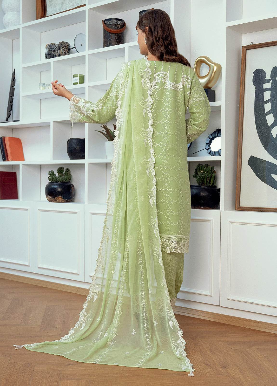 MEHRIMA By Noori Stitched Chiffon Luxury 3pcs - Jotey