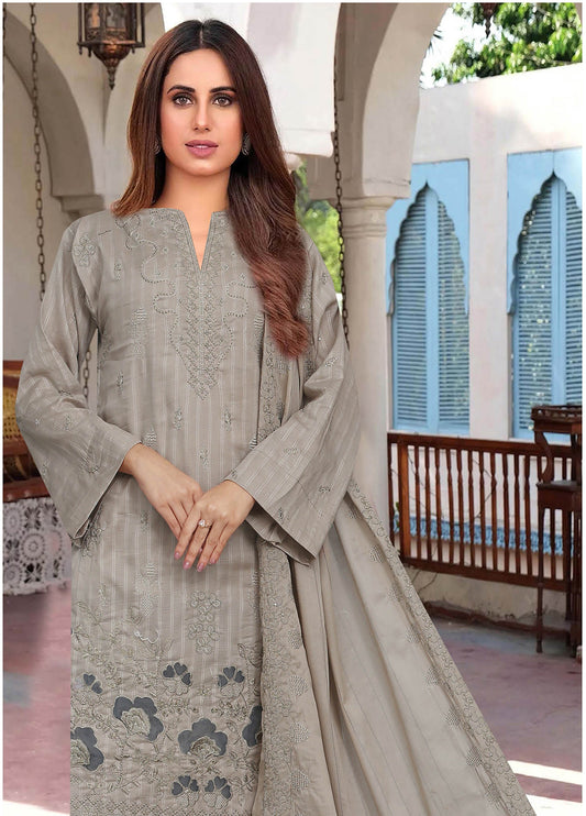 Singhar Vol-02 Embroidered Lawn Unstitched 3pcs