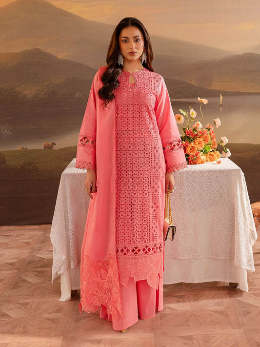 Twilight By Mahnur Embroidered Lawn Unstitched 3pcs - Jotey
