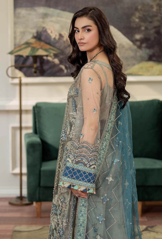 Adan's Libas Traditional Essence Unstitched Semi Formals 3pcs - Jotey