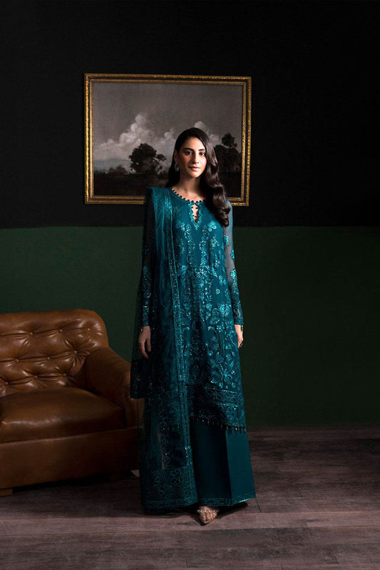 La Regina By Seraph Organza Unstitched 3pcs - Jotey