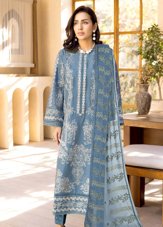 Maheer by Johra Embroidered Lawn Unstitched 3Pcs