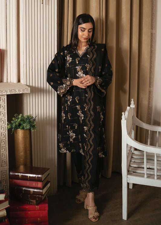 Mah-E-Noor By Angan Embroidered Lawn Unstitched 3Pcs