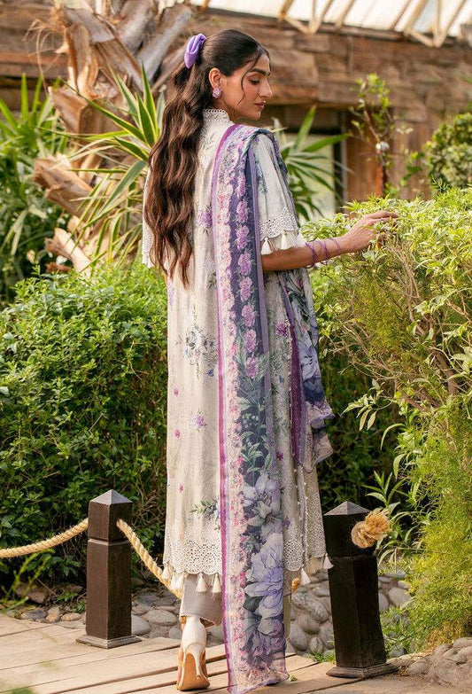 Adan's Prints by Meerab Malik Embroidered Lawn 3pcs - Jotey