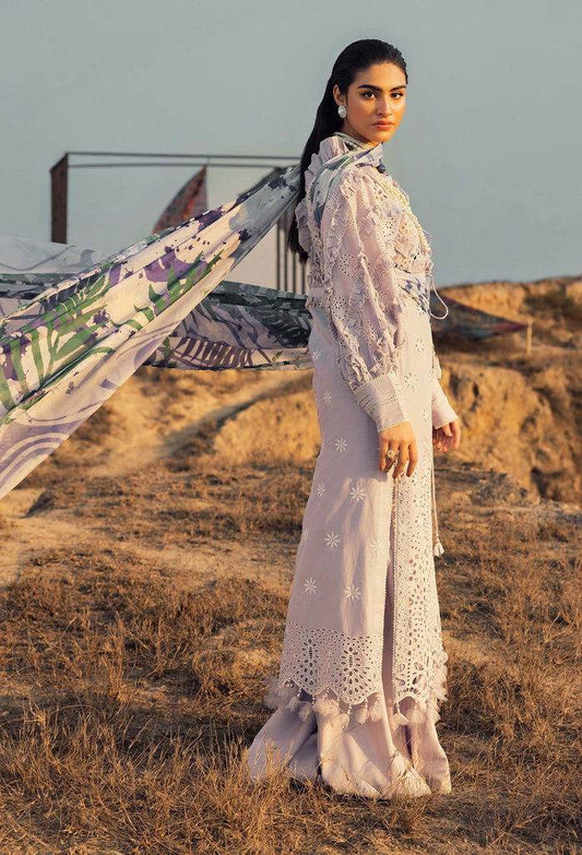 Adans Libas Lawn Eid Edit 24 Embroidered Unstitched 3pcs - Jotey