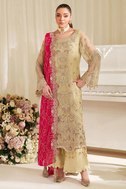 Noore By Imrozia Embroidered Luxury Chiffon Unstitched 3 Piece