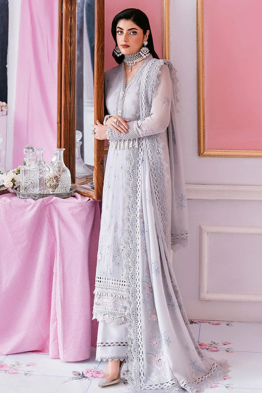 Luxe Serene'25 By Imrozia Embroidered Luxury Georgette Unstitched 3 Piece