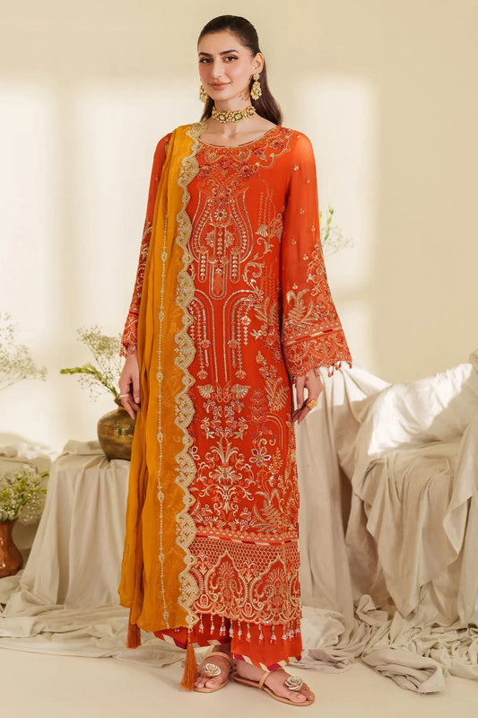 Noore By Imrozia Embroidered Luxury Chiffon Unstitched 3 Piece