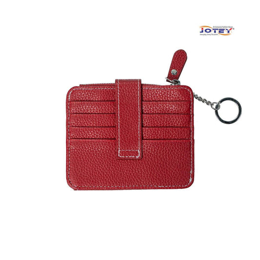 Credit Card Holder Coin Purse Zipper - Jotey