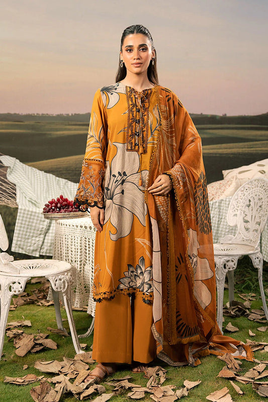 M. Basics By Maria B. Digital Printed & Embroidered Arabic Lawn Unstitched 3 Piece