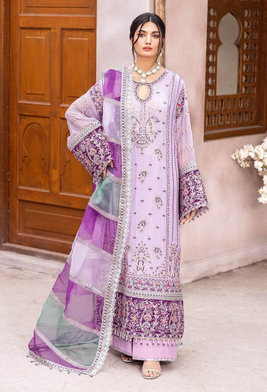 Adans Libas Gul-E-Ishtiaq Exclusive Unstitched Chiffon 3pcs - Jotey
