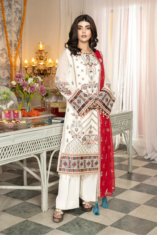 Sagun By Imrozia Embroidered Luxury Chiffon Unstitched 3 Piece