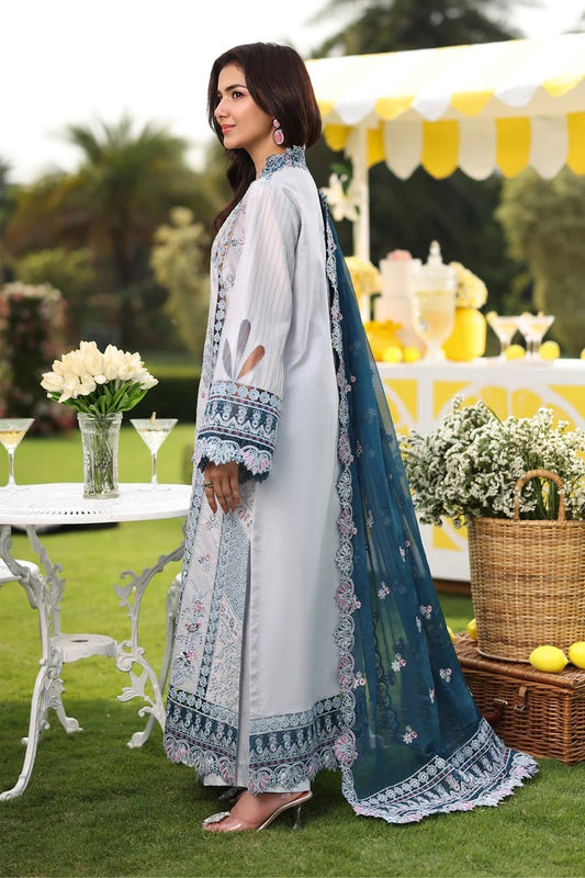 Hayam By Imrozia Embroidered Luxury Lawn Unstitched 3pcs