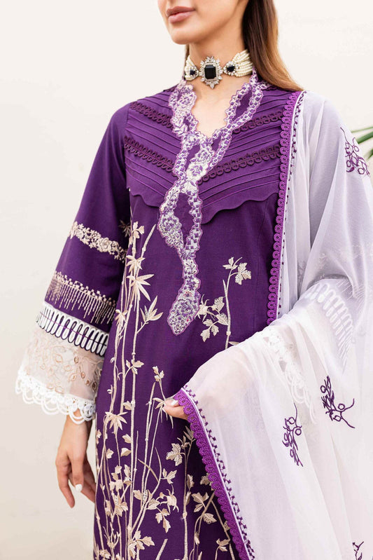 Shiree By Sablev Embroidered Unstitched 3pcs - Jotey