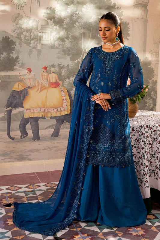 Zeenat Vol 17 Luxury Semi Stitched 3pcs - Jotey