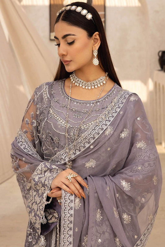 Zeenat Vol 18 Luxury EMB. Semi Stitched 3pcs - Jotey