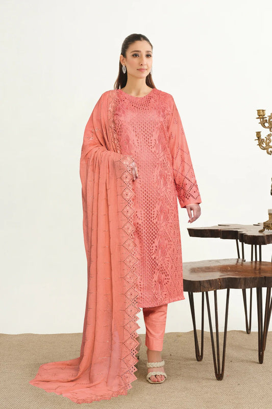 Yasheem by Johra Chikankari Lawn Unstitched 3Pcs