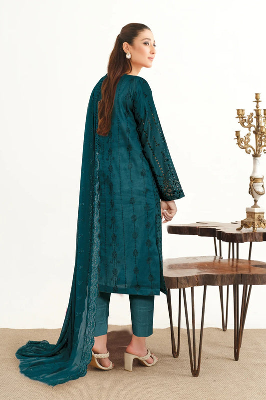 Yasheem by Johra Chikankari Lawn Unstitched 3Pcs