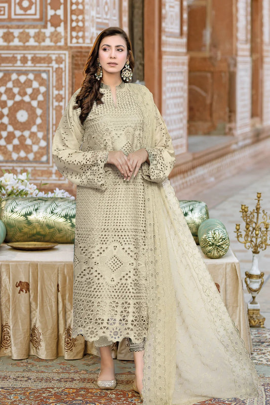 Sonheri By Johra Chikankari Lawn Unstitched 3Pcs