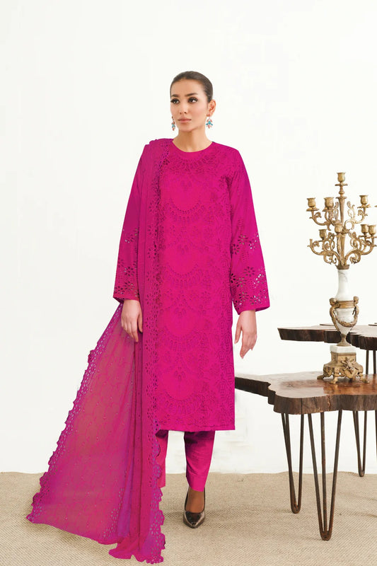 Yasheem by Johra Chikankari Lawn Unstitched 3Pcs