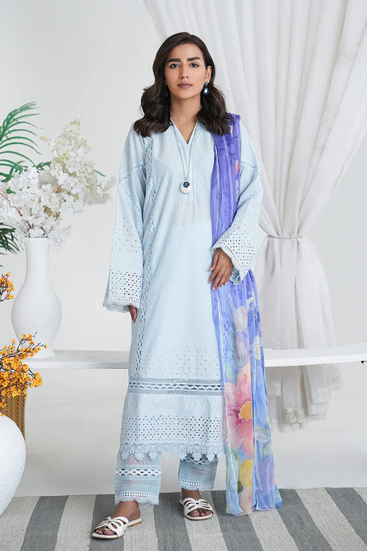 Aiman By Johra Chikankari Lawn Unstitched 3Pcs