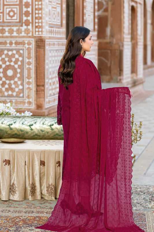 Sonheri By Johra Chikankari Lawn Unstitched 3Pcs