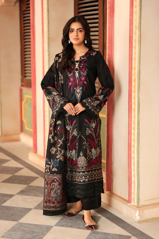 Zirwa by Johra Embroidered Lawn Unstitched 3Pcs