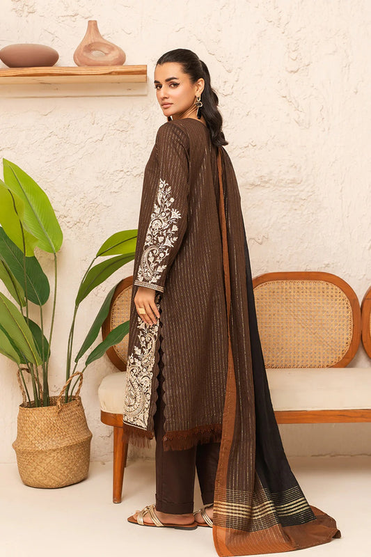 Rizil by Johra Embroidered Fancy Lawn Unstitched 3Pcs