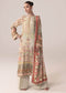 SUAY Eid Formals Unstitched Silk 3pcs - Jotey