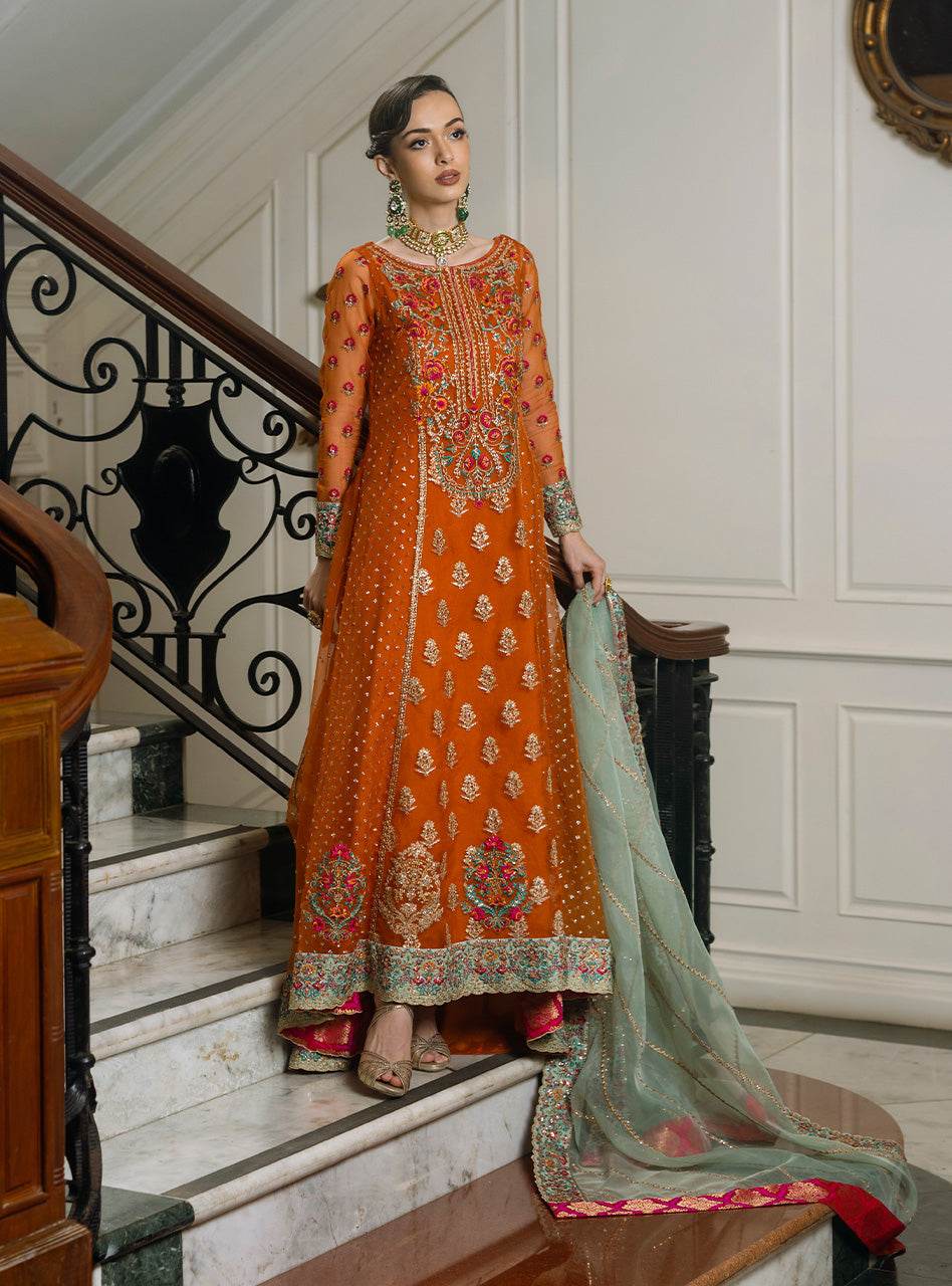 Zainab Chottani Wedding Festive Unstitched 3pcs - Jotey