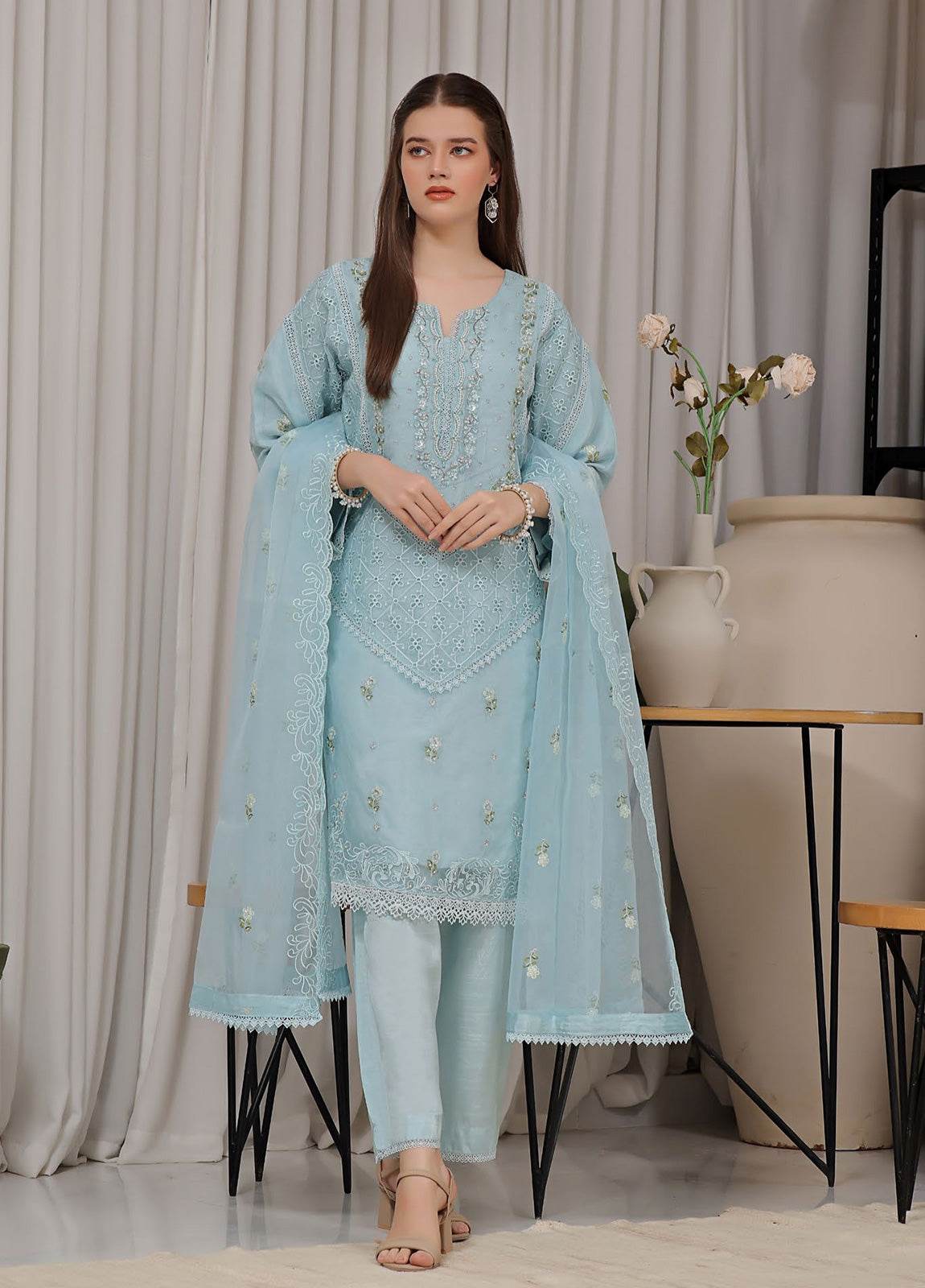 GUZEL DHAAGA FORMAL FESTIVE Stitched 3pcs - Jotey