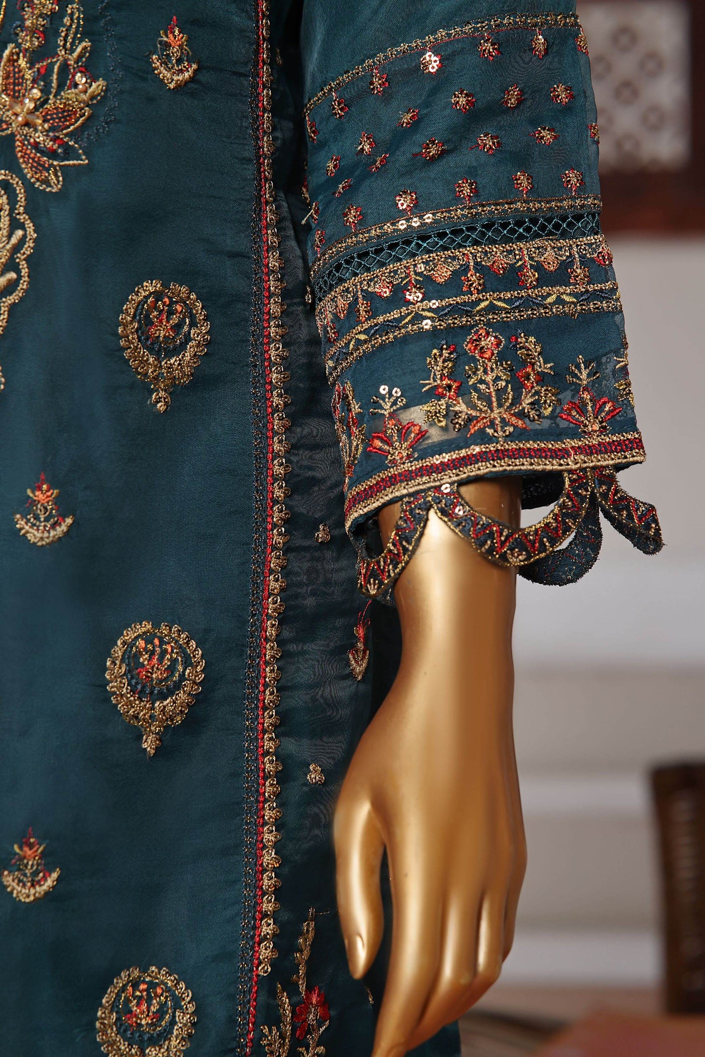 Sadabahar Mahpara Vol 8 Festive Formal Stitched 3pcs - Jotey