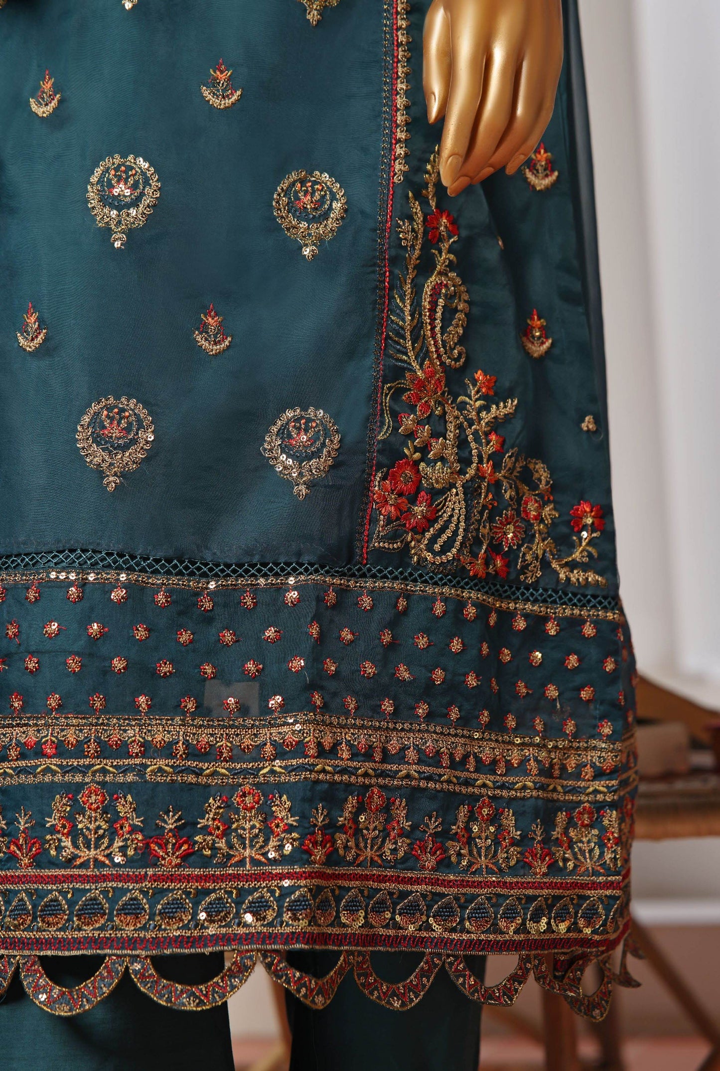 Sadabahar Mahpara Vol 8 Festive Formal Stitched 3pcs - Jotey