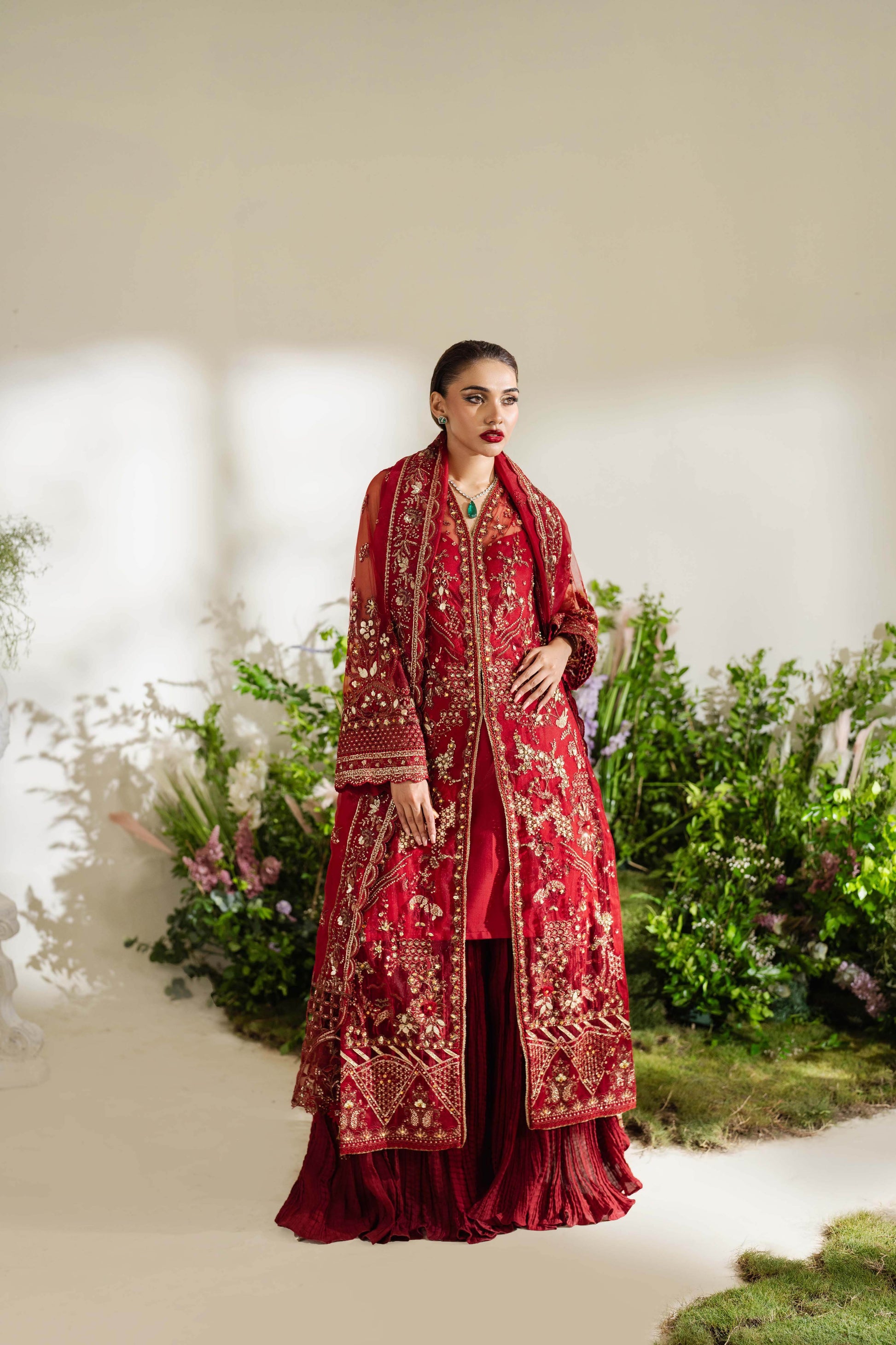 ZOYA & FATIMA REEM Festive Unstitched 4pcs - Jotey